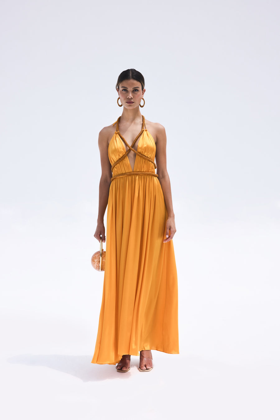 SALEE GOWN - MARIGOLD – CULT GAIA